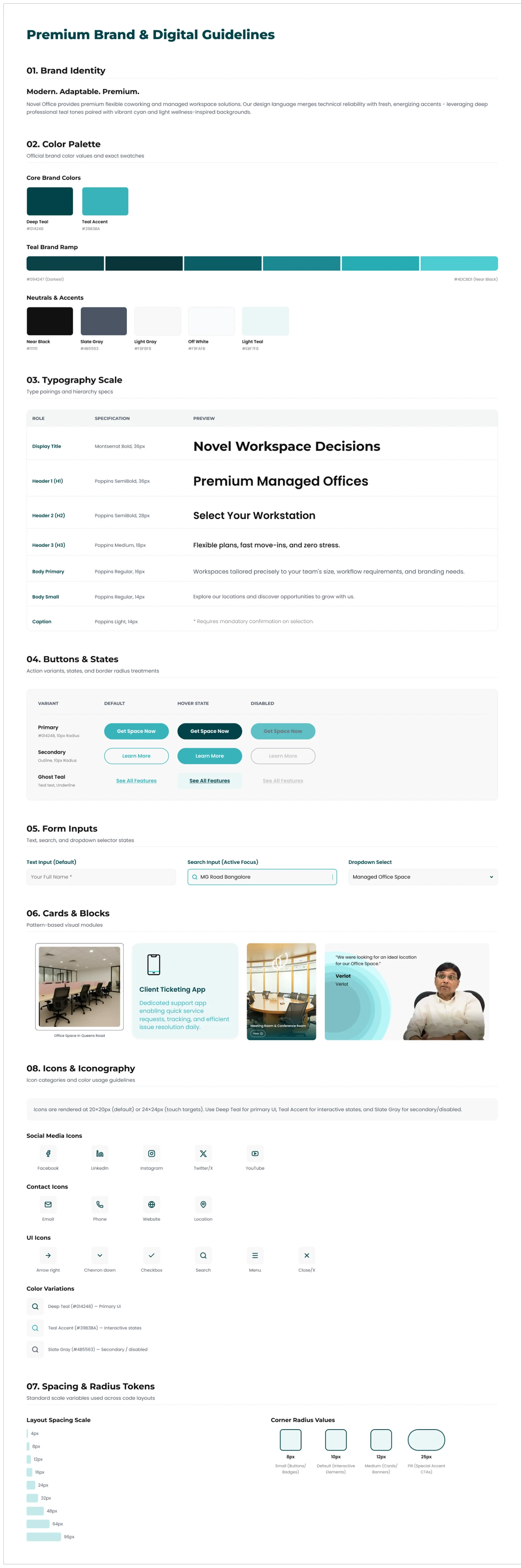 Novel Office design system